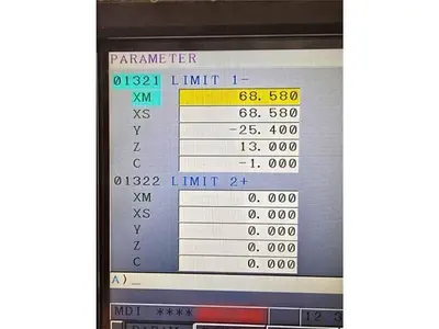 USED 2005 MULTICAM SERIES 5000 ROUTER 72"X144" TRAVELS