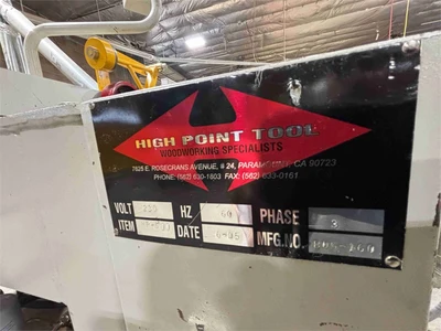 Used 2005 HIGH POINT TOOL HP-611 Sawmill Resaws Colorado US | MachineryMax #1518817