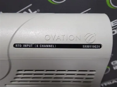 Westinghouse Emerson 5X00119G31 Ovation RTD Input Module Used