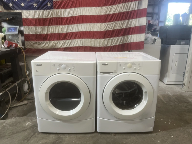 Used WHIRLPOOL FRONT LOAD SET Residential Appliances Michigan US | Miedema Asset Management Group #1322292