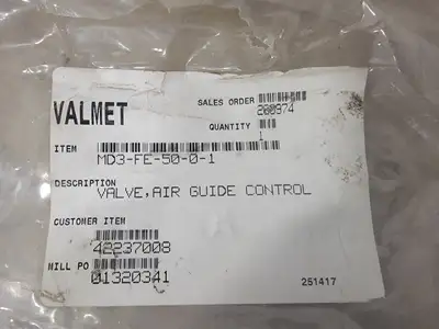 NEW VALMET MD3-FE-50-0-1