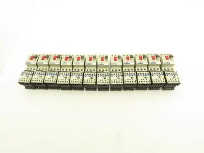 Telemecanique GV2 Contactor Manual Motor Starter 2.5-4A 6-10A Mixed Lot of 12