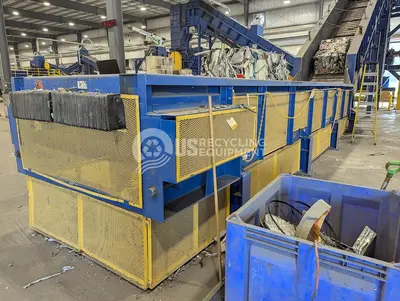 USED 2022 AMERICAN PULVERIZER PRE-SHREDDER/CONVEYOR SYSTEM