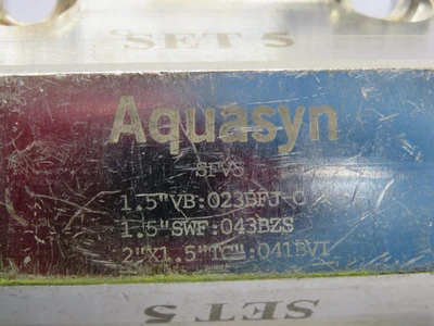 New | in-Stock AQUASYN _UNKNOWN_ Valves/Fittings Texas US | OCO Industrial #1626205