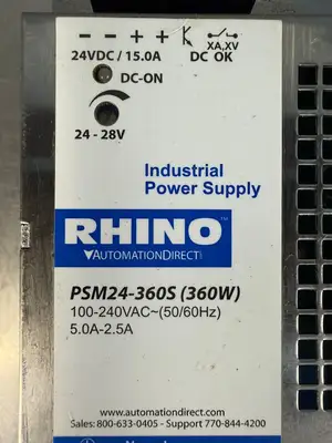 Used Rhino _UNKNOWN_ DC Power Supplies South Carolina US | Palmetto Automation #1495843