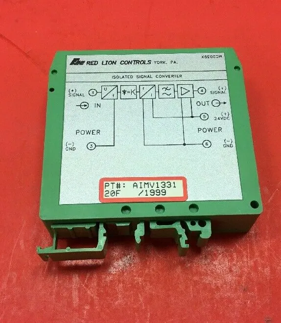 Red Lion AIMV1331 Isolated Signal Converter. 3A