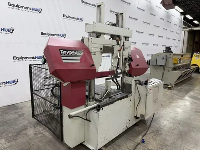 Used 2013 BEHRINGER HBP413A Horizontal Dual Column Band Saws Georgia US | The Equipment Hub #1540706