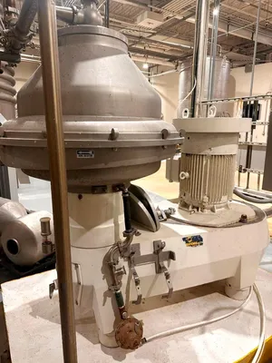 (2) Alfa-Laval BRPX 417 SFV-31CGL clarifier centrifuges, 316SS.