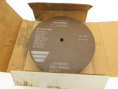 Norton Abrasives 66253149317 Cutoff Wheel 10 " x  .060" x 5/8" Box of 25