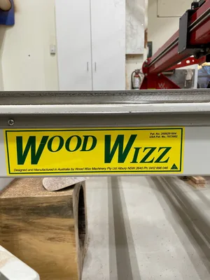Wood Wizz Flatbed Surfacing and Finishing Machine