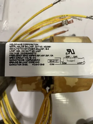 HOLOPHANE RBK250MHMTB Ballast Replacement Kit 250W 60 Hz -NIB