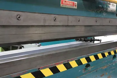 90 TON x 8' WYSONG MODEL 90-6 AIR CLUTCH MECH. PRESSBRAKE