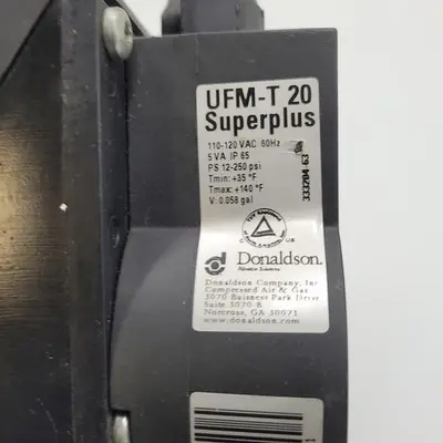 Used DONALDSON DONALDSON ULTRAFILTER UFM-T20 SUPERPLUS CONDENSATION DRAIN Misc Electrical & Power Parts | ND Industrial Surplus #1217645