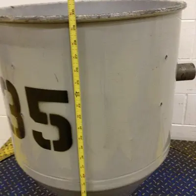 USED METAL FABRICATOR HOPPER222