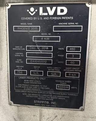 LVD FL3015 Laser Cutters | ESS Industrial Equipment Sales (4)