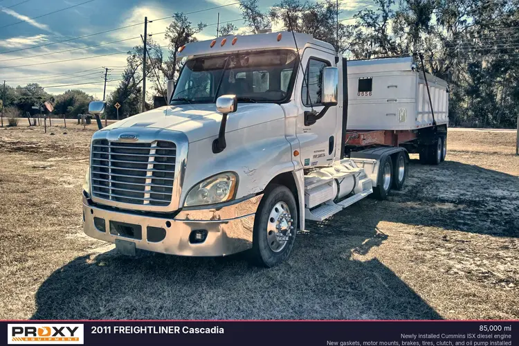 Used 2011 FREIGHTLINER CASCADIA Conventional trucks Florida US | Proxy Equipment #1385390