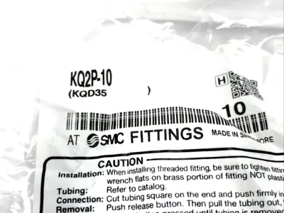 KQ2P-10 | SMC  Push-In Plug Fitting 10mm LOT OF 16 - New Other