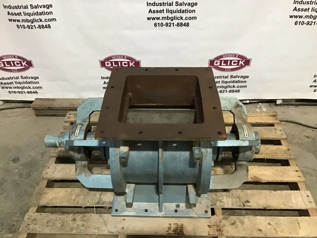 Wm Meyer 12 x 12 HD Rotary Air Lock Feeder Valve Steel