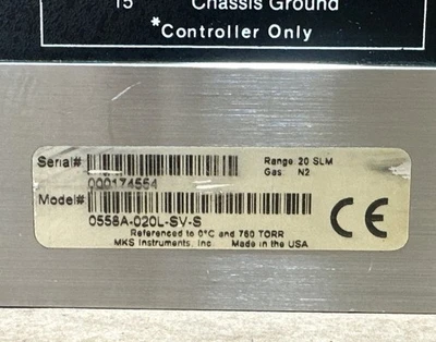 USED MKS Instruments 0558A-020L-SV-S