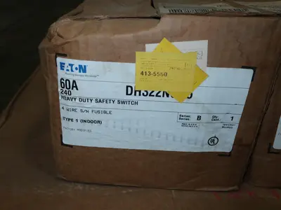 PALLET OF ASSORTED HEAVY DUTY SAFETY SWITCHES