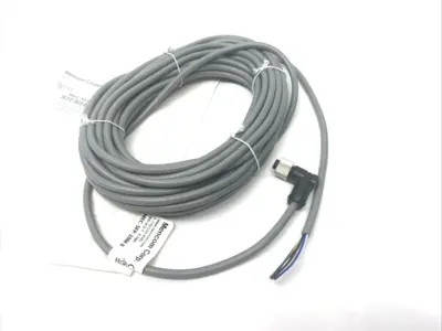 New | in-Stock Mencom Single End Cordset Female Right Angle M12 5-Pin 10m Cable & Wire Michigan US | Maverick Industrial Sales #1392614