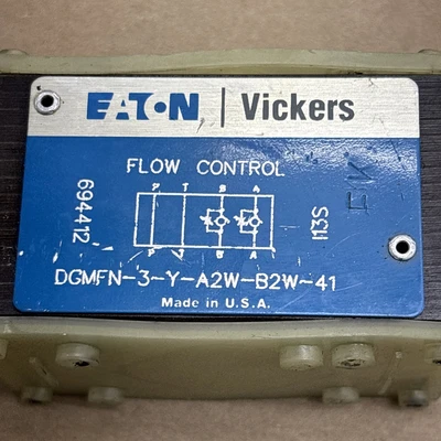 NEW Vickers DGMFN-3-Y-A2W-B2W-41