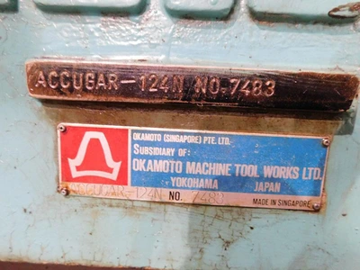 USED 1983 Okamoto ACC-124, 1983, AUTO IDF, 3X AUTO FEEDS,OTW DRESSER