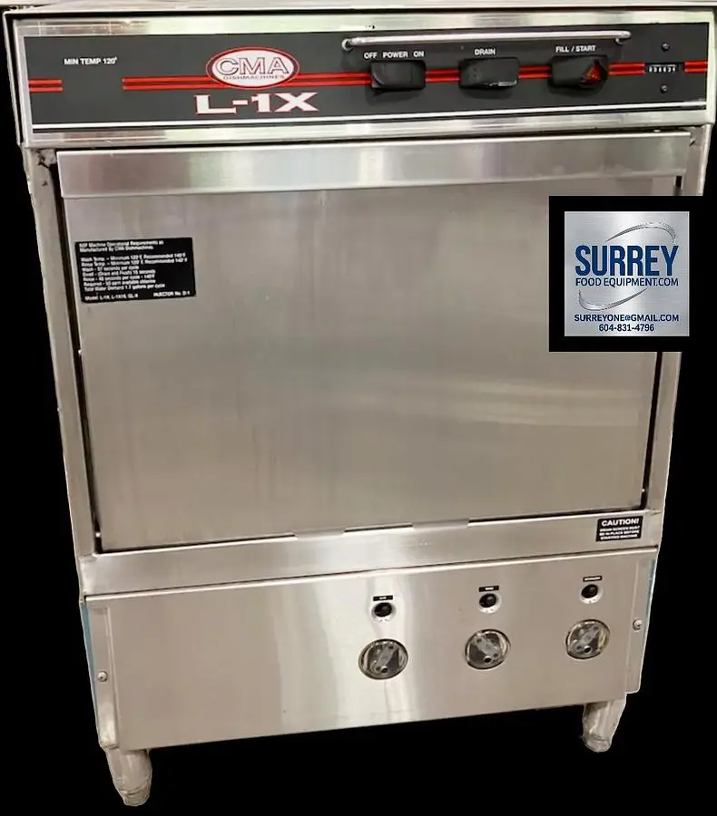 Used CMA DISHMACHINES LX1 Dishwashers British Columbia CA | Surrey Food Equipment #1271615