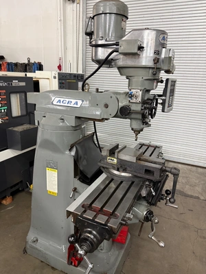 2005 ACRA 2J MILLING MACHINES, VERTICAL | Wheeler Machinery Sales (7)