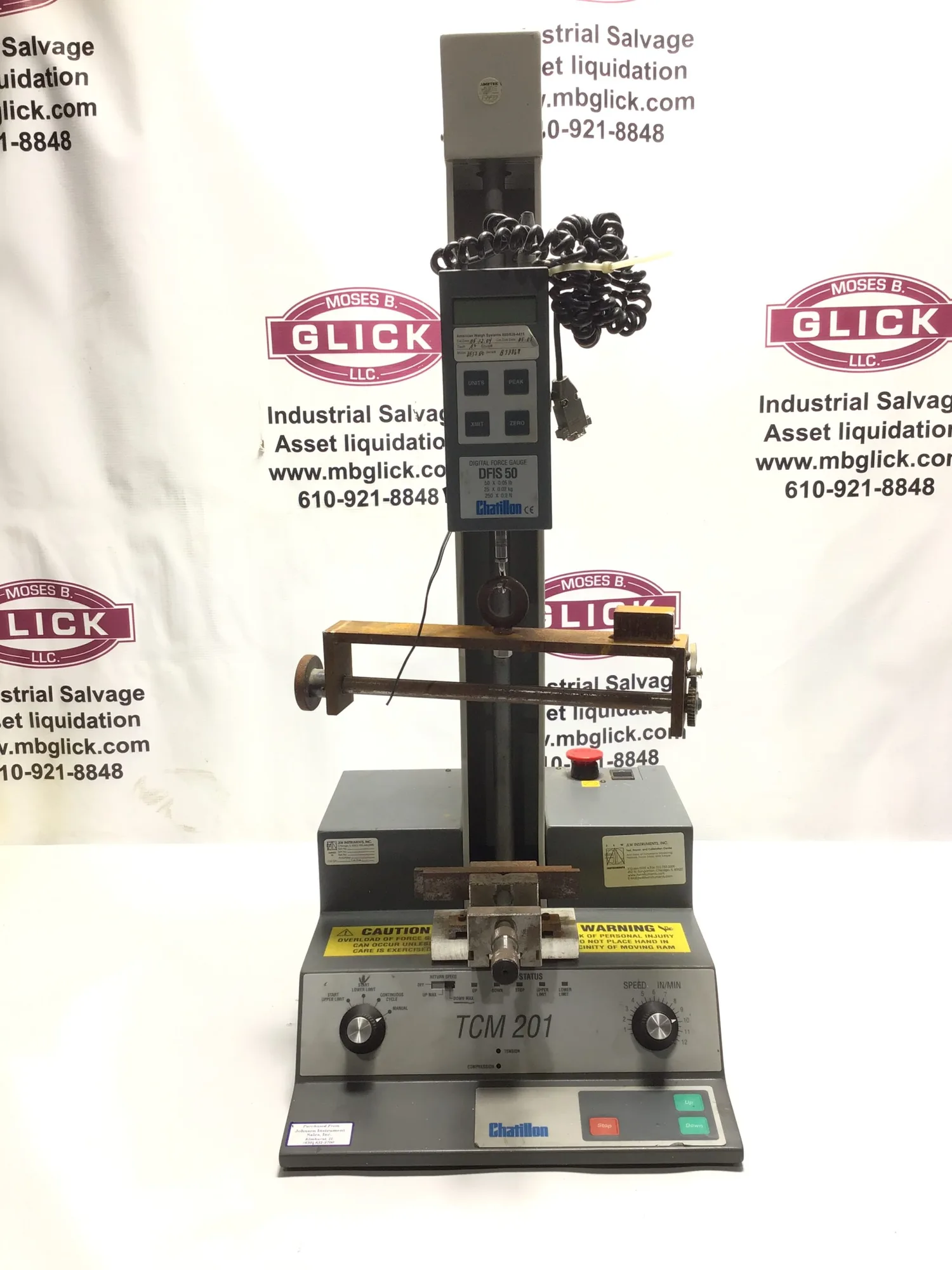 Chatillon TCM 201 Motorized Test Stand