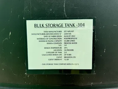 Used 2022 STT Nilplast 35,000 Litre Aluminum  Tanks GB | Perry Equipment #1517081