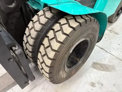 Used 2015 MITSUBISHI FD50CN1 Internal Combustion Forklifts: Pneumatic Tire Texas US | 4K Lift Co #1503965