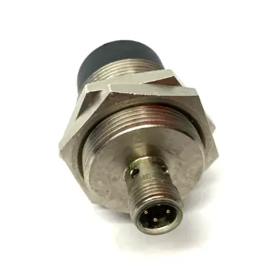 USED BALLUFF INDUCTIVE DISTANCE SENSOR, CYLINDRICAL BAW M30ME-UAC15F-S04G