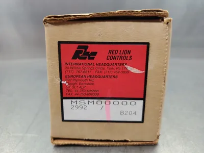 RED LION CONTROLS MSM00000 (2992) B204 MESSAGE STROBE MODULE. 3E-27