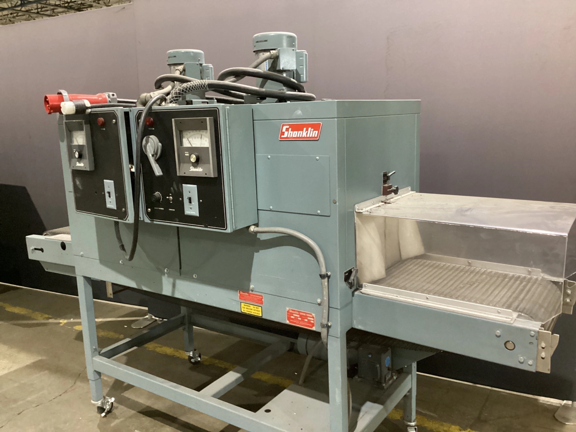 Used SHANKLIN T-62 Shrink Tunnels Michigan US | iGAM Industrial Marketplace #1360770