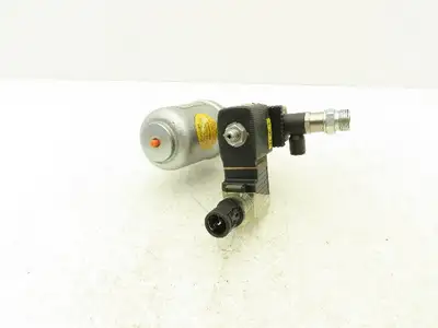 Schubert & Salzer 7010/025V101000-7 Bronze 1" Angle Seat Solenoid Valve 24VDC