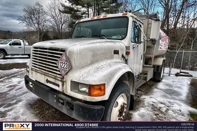 Used 2000 INTERNATIONAL 4900 DT466E Fuel & Lube Trucks Pennsylvania US | Proxy Equipment #1385352
