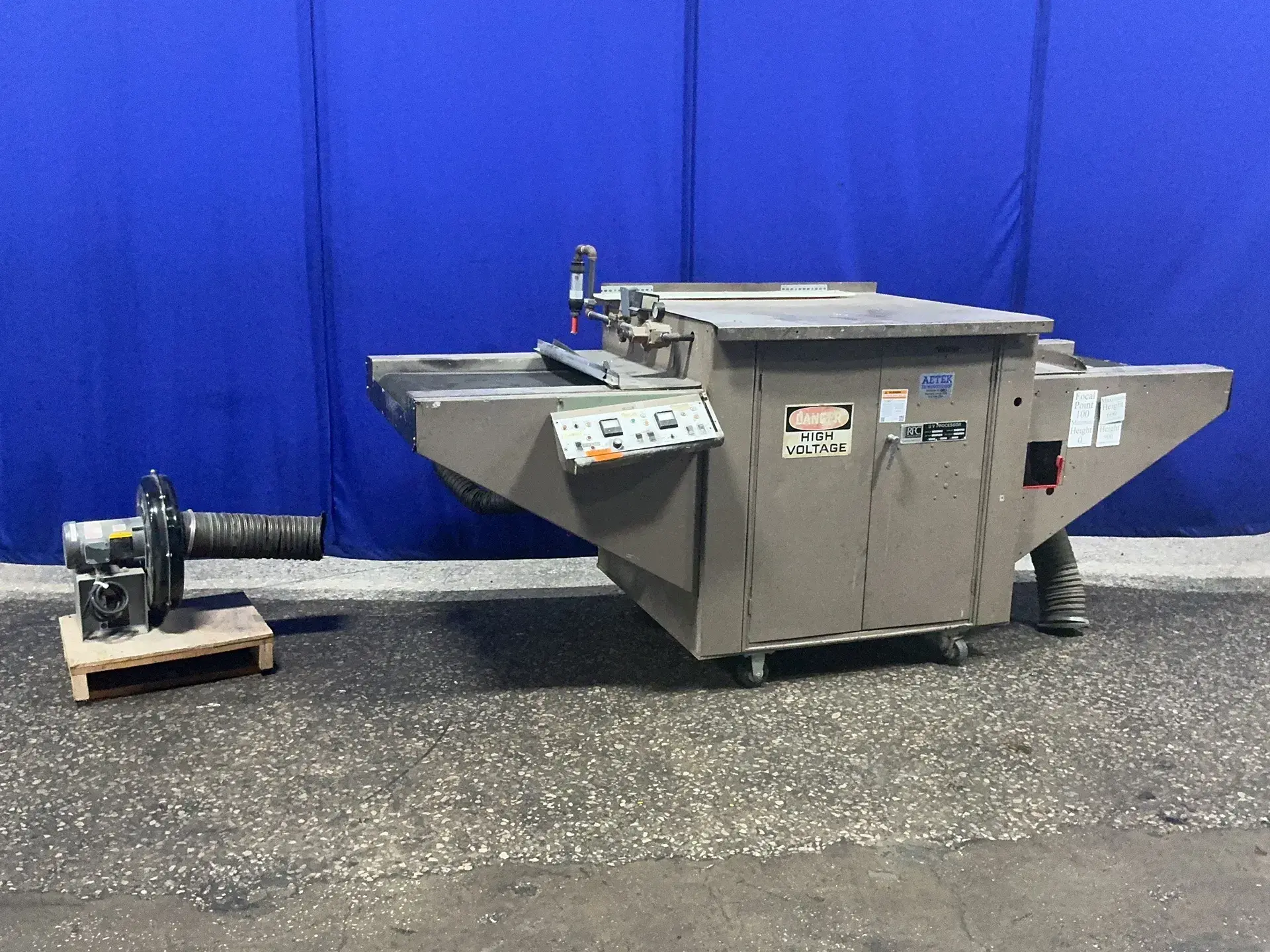 Used RPC INDUSTRIES QC2502 UV Dryers Ohio US | HGR 24 #1547103