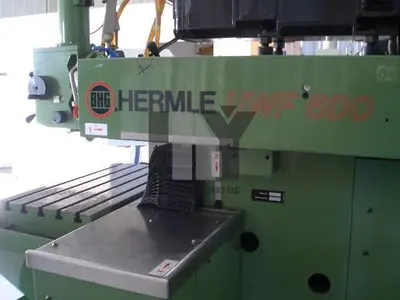 Used 1992 HERMLE UWF 600 Universal Mills US | FRANKE CNC, LLC #1370979