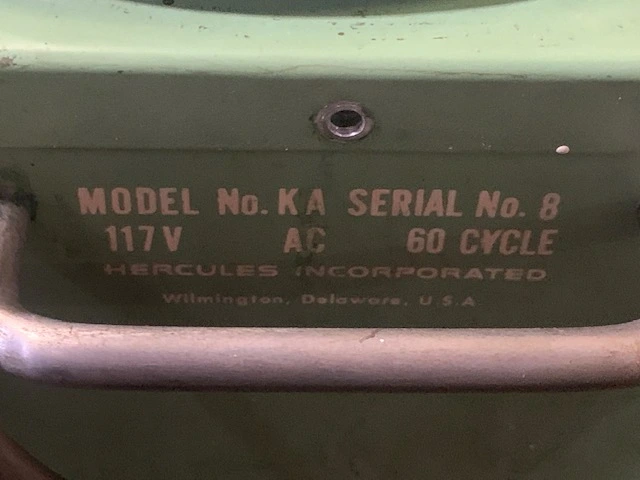 Used Hercules Incorporated KA Miscellaneous Laboratory Equipment Minnesota US | Peak Machinery, Inc. #285802