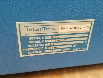 USED Intertest Does Not Apply