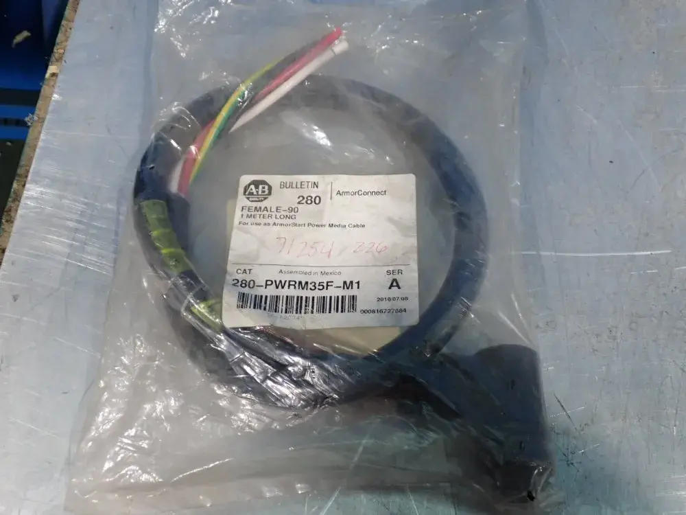 New | in-Stock 2010 ALLENBRADLEY 280PWRM35FM1 Cable & Wire Ohio US | HGR 24 #1020225