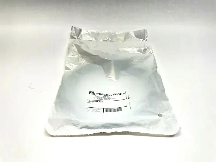 New | in-Stock PEPPERL+FUCHS FEMALE CORDSET SINGLE-ENDED M8 STRAIGHT A-CODED 3-PIN Connector Accessories Michigan US | Maverick Industrial Sales #1089903