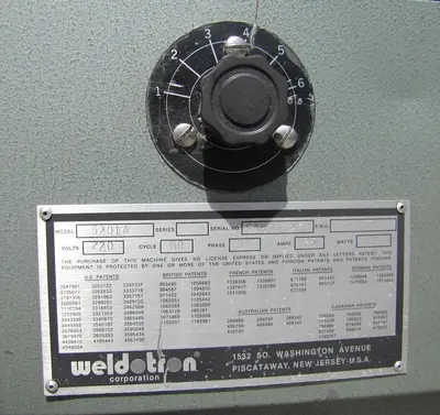 USED WELDOTRON 5201A