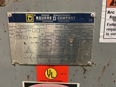 Square D _UNKNOWN_ Power Transformers | Equipment Recovery Corp. (8)