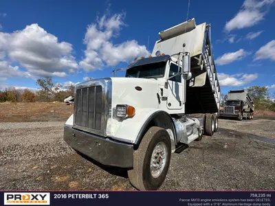 Used 2016 PETERBILT 365 Dump trucks Pennsylvania US | Proxy Equipment #1379332
