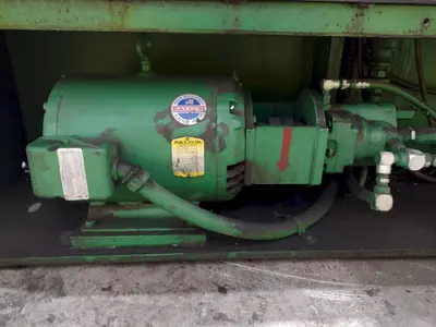 105 TON HILL ACME MODEL #6A HYDRAULIC IRONWORKER W/ CLAMPING: STOCK #22832