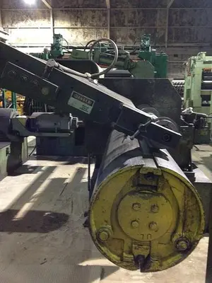 64" x 40,000 Lbs. Yoder Recoiler (Used)