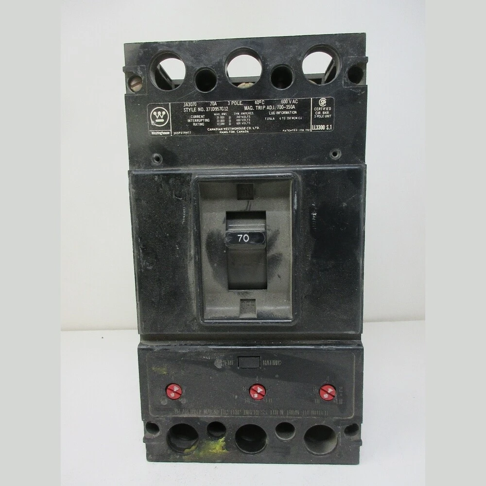 Westinghouse JA 70 Amp Breaker