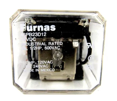 NEW LOT OF 5 FURNAS 46PB23D12 RELAY 10A 12VDC